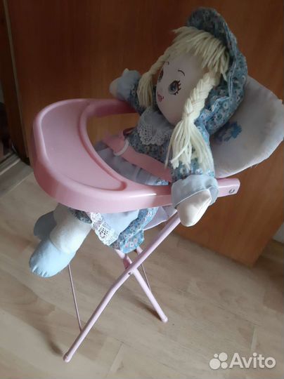 Кукольный стульчик для кормления