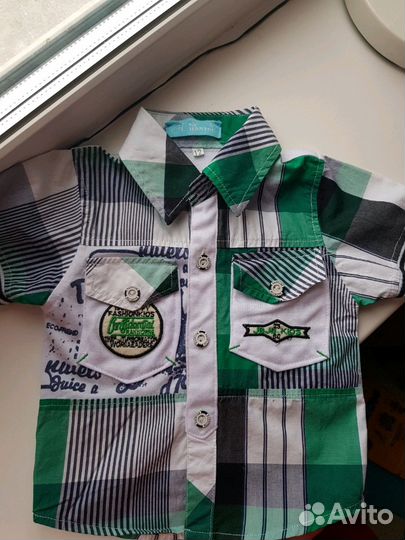 Рубашка на мальчика