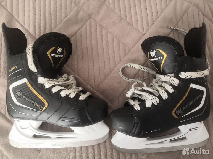 Коньки хоккейные детские 34 размер
