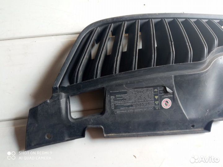 Решетка радиатора Skoda Fabia 2 2007-2015