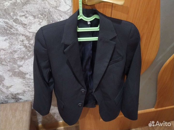 Пиджак для мальчика 134