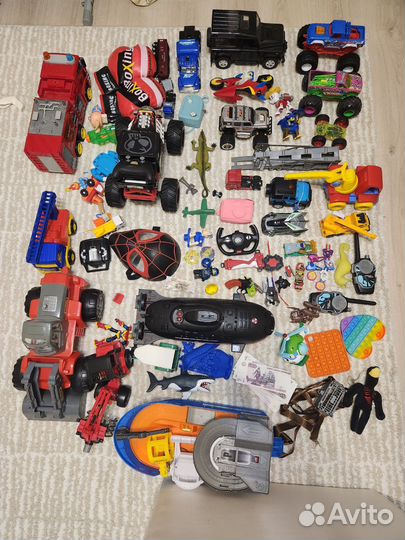 Детские игрушки пакетом для мальчика