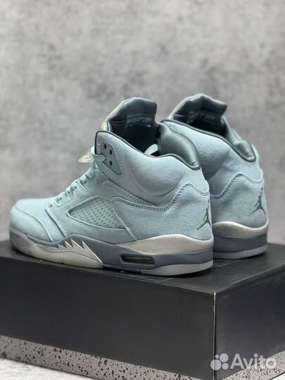 Кроссовки Nike Air Jordan 5 зимние (Арт.36215)