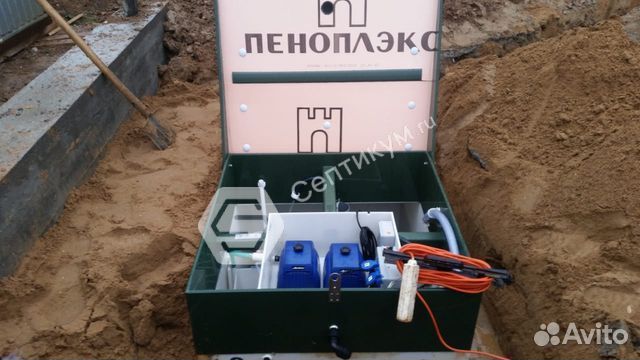 Септик Тополь установка