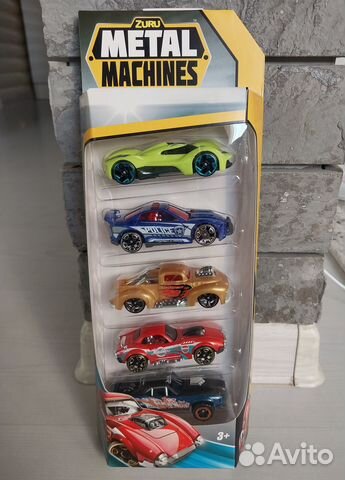 Набор металлических машинок Zuru (новый)