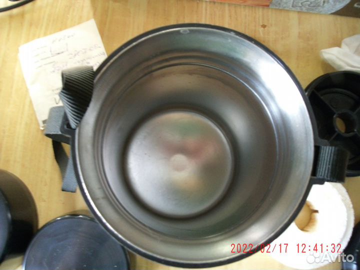 Термос завода Инкар с металлической колбой