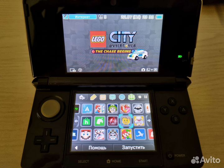 Nintendo 3ds прошитая 64 gb