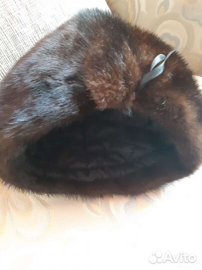 Шапка норковая женская