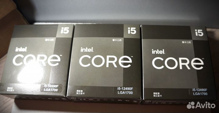 Intel core i5 12490F BOX