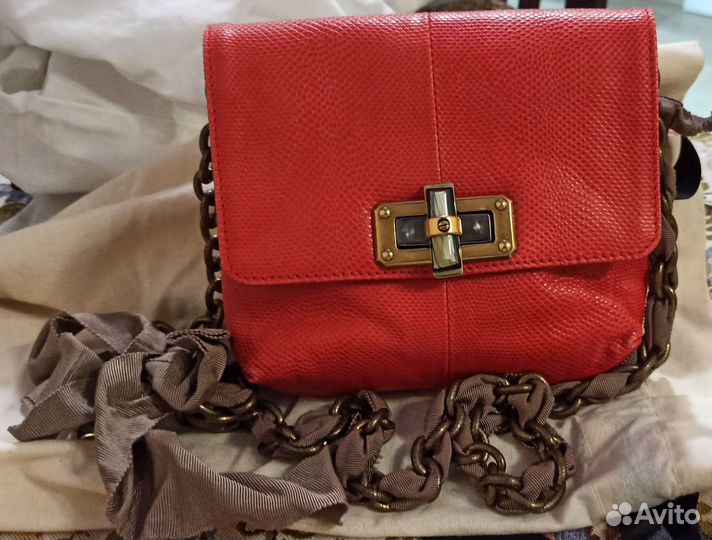 Сумка клатч через плечо Lanvin