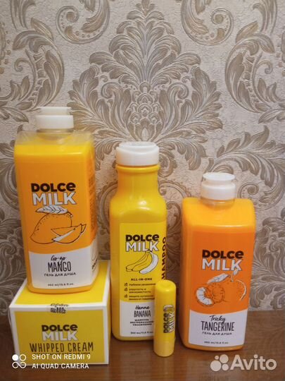 Dolce milk гель для душа