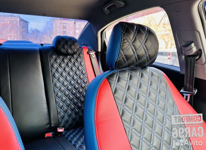 Авточехлы из экокожи или ткани