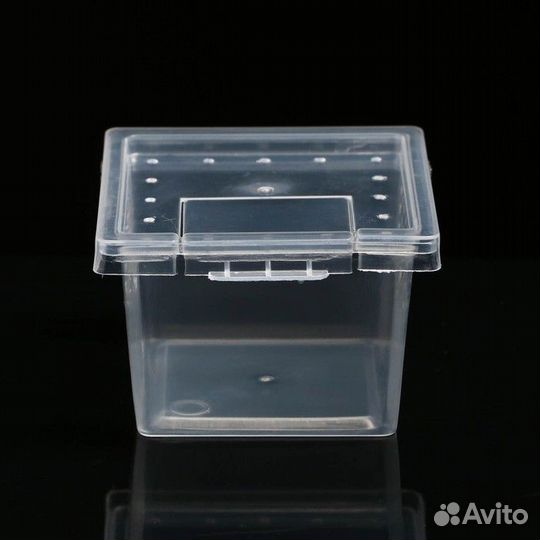 Переноска - отсадник для рептилий, 6,8 х 6,8 х 4,5