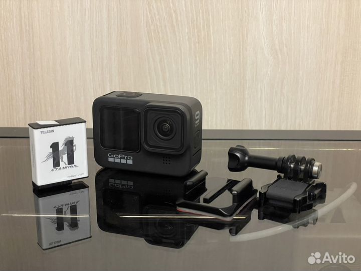 Экшн камера GoPro Hero 9 с аккумулятором enduro