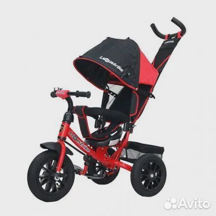 Велосипед 3 колесный Lexus Trike красный надув 12*