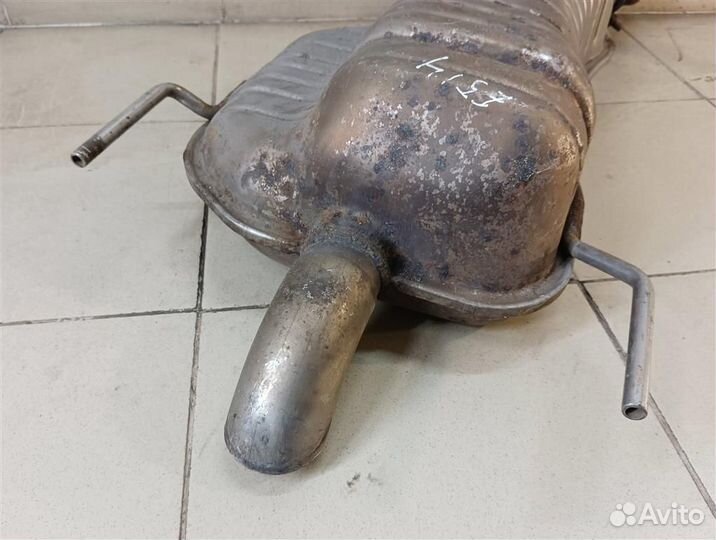 Глушитель задняя часть Opel astra H 2009