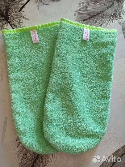 Варежки для парафинотерапии махровые