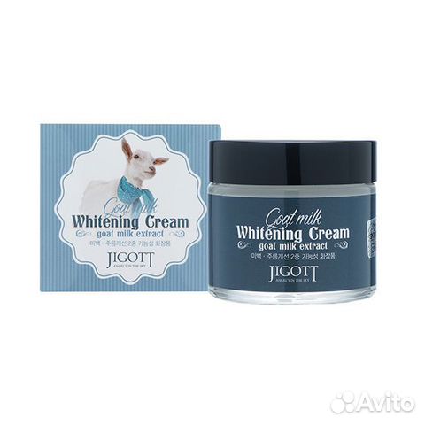 Jigott Goat Milk Whitening Cream Увлажняющий крем