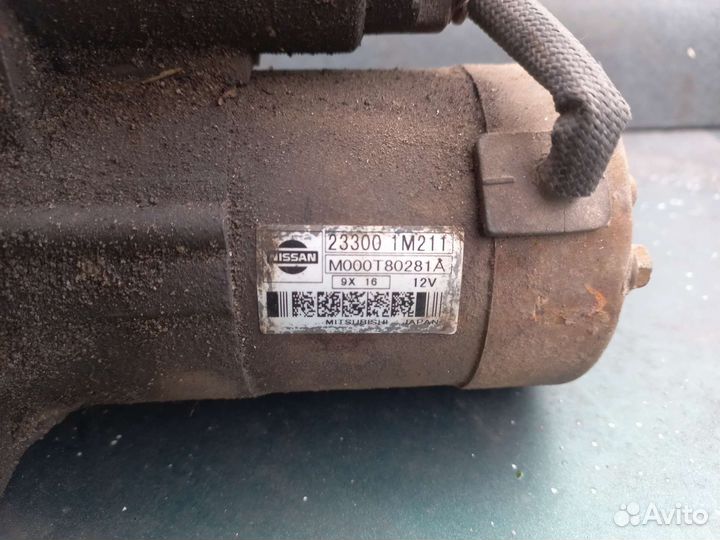 Стартер Ниссан Альмера Н15 1.6