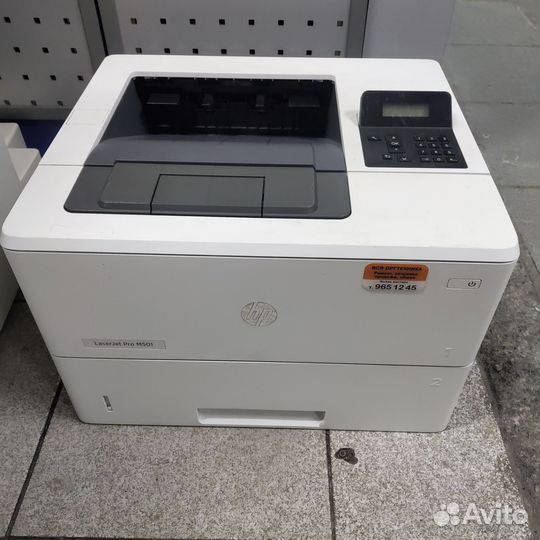 Принтер лазерный ч/б нр 501dn дуплекс и сеть