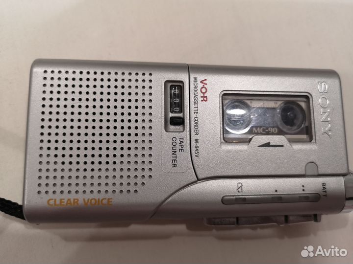 Диктофон sony M-645V кассетный