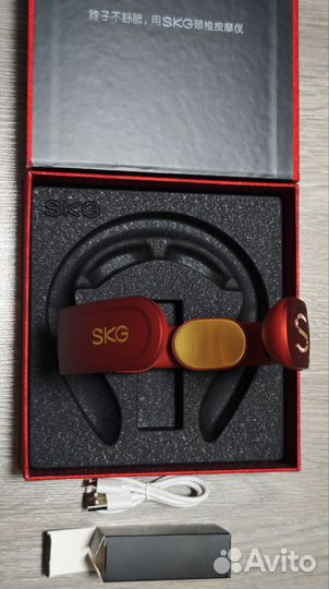 Шейный массажер Xiaomi SKG SMART Massager K6 Red