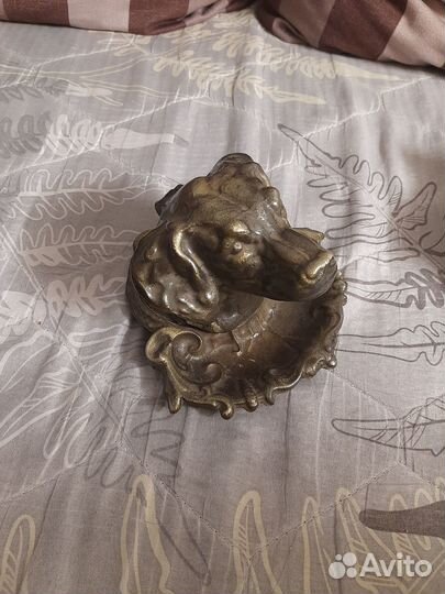 Пепельница собака СССР