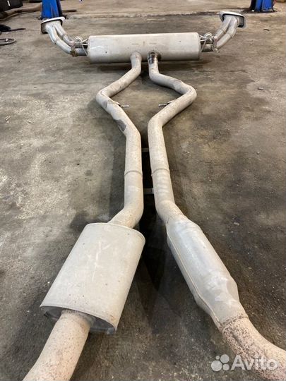 Выхлопная трасса в сборе Bmw X6 E71 N63B44 2008