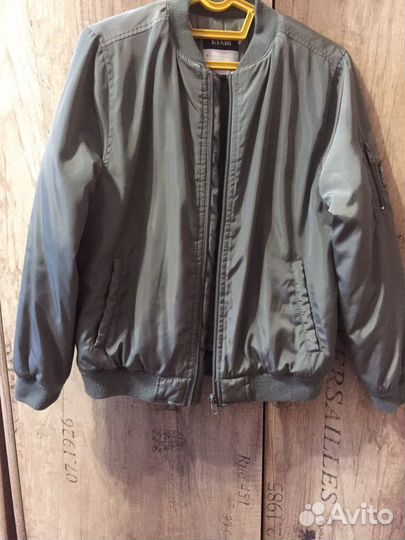 Куртка бомбер для подростка демисезонная