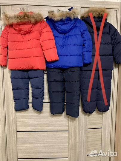 Зимний костюм moncler 116-122