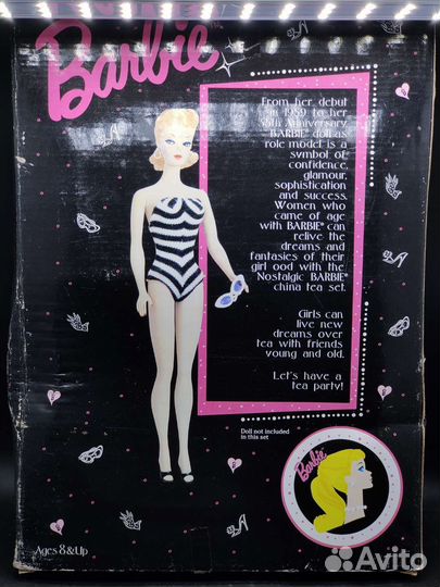 1994 -95 год. Коллекционная посуда для кукол Барби