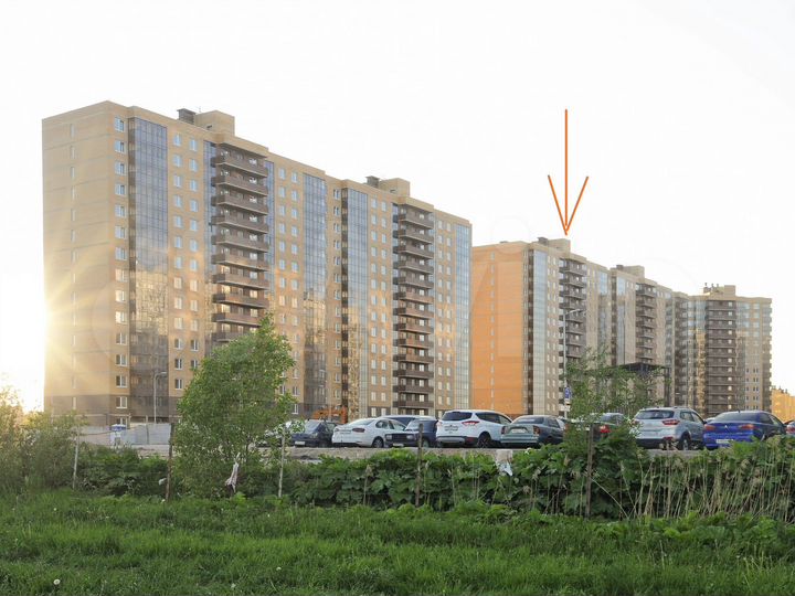 Квартира-студия, 29,5 м², 8/15 эт.