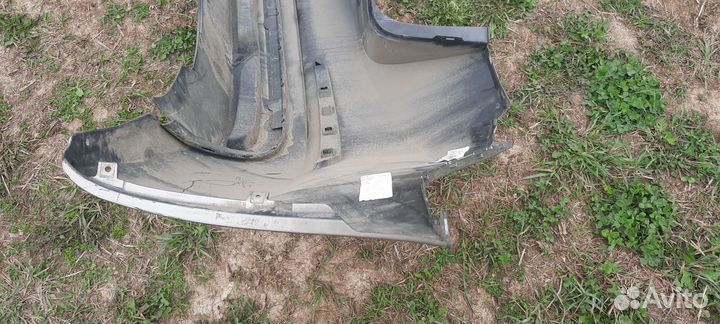 Задний бампер шкода рапид оригинал 2020г