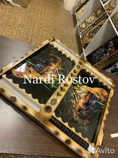 Нарды со стеклом