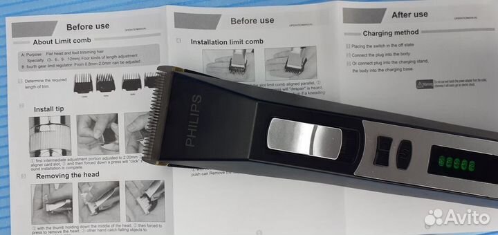 Philips Norelco Q7 Машинка для стрижки волос +кейс