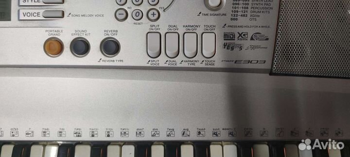 Синтезатор yamaha psr e303