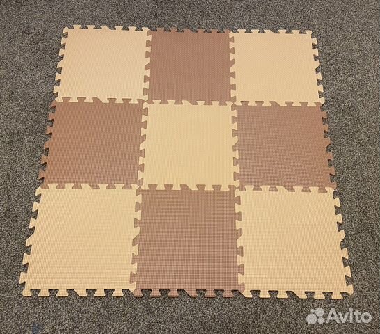 Детский мягкий коврик пазл