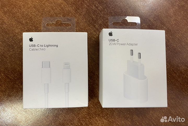Зарядка для iPhone 20w кабель lightning USB-C