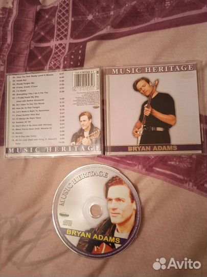 Bryan Adams. CD диск