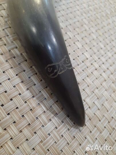 Рог натуральный