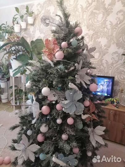 Елка искусственная 210 см бу