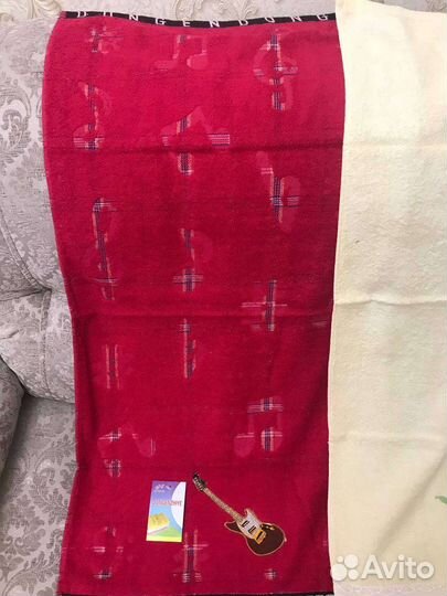 Полотенце махрово велюровые