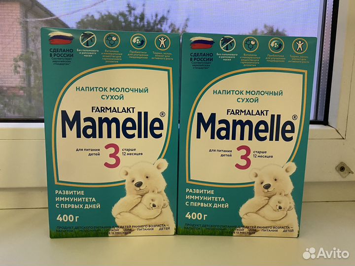 Детская молочная смесь mamelle