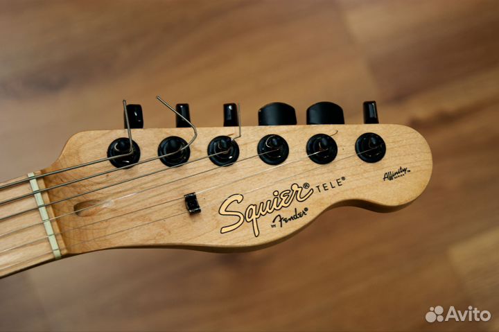 Fender Squier Affinity telecaster матовый чёрный