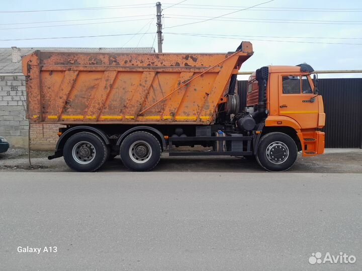 Самосвал 20 м³ КАМАЗ 6520-73, 2014