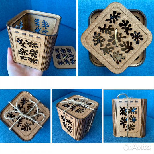 Деревянный пазл Барсук