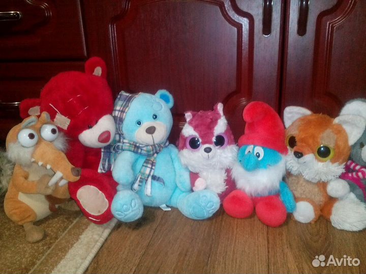 Игрушки мягкие