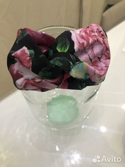 Ободок из шелка