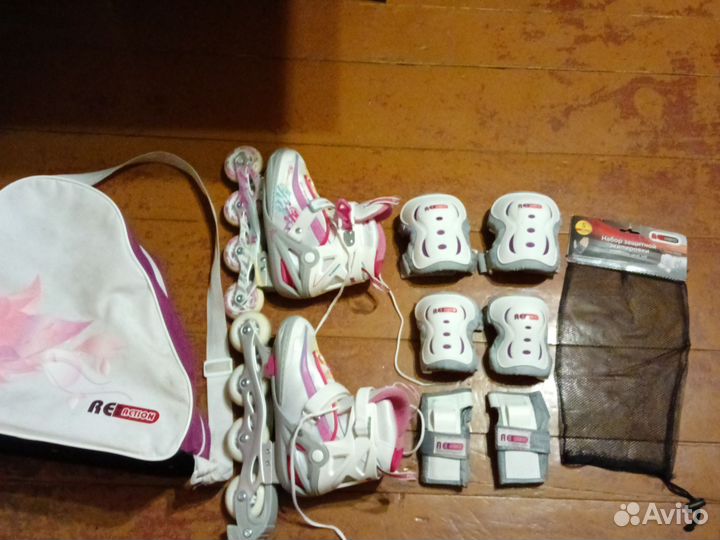 Ролики детские бу 36-41 размер