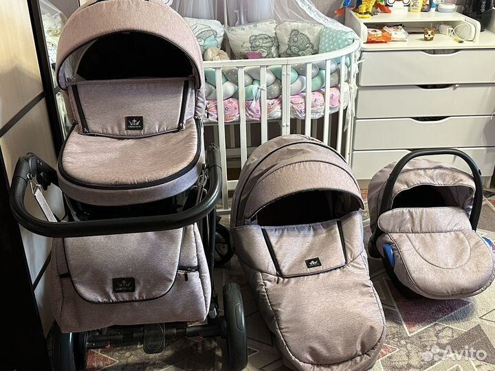 Коляска castello PRO 3 в 1